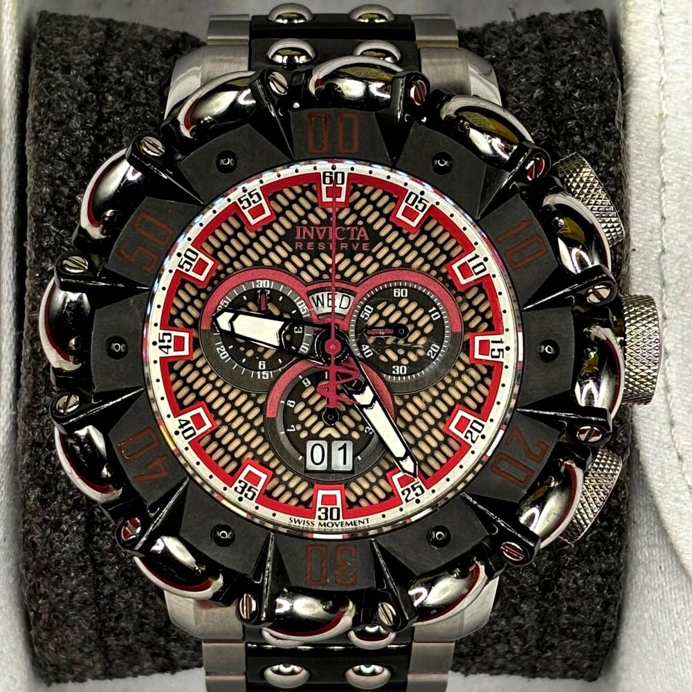 Invicta Reserve Hyper Beast 38497 Swiss Chronograph 56mm Full Set Men's Watch